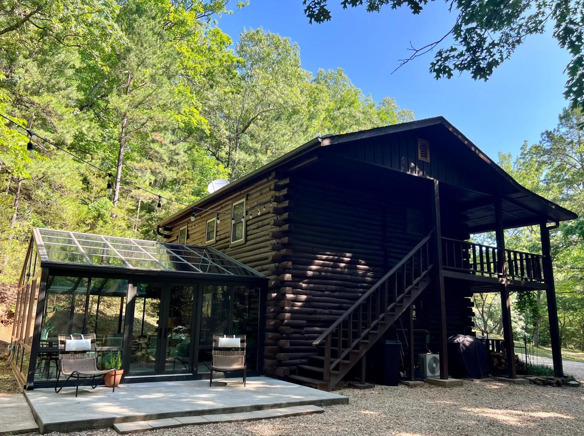 Glass Cabin Eureka Springs Exteriör bild